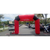 RENTAL/SEWA INFLATABLE ARCH BLACK RED