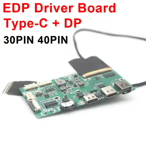 Isdn USB Type-c DP To EDP Driver Board 2K 4k 30PIN 40PIN LCD Projector Display Screen Laptop Noteboo