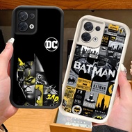 BR-38 Batman Soft Silicone Casing for OPPO A5X F21 F21S K9X Reno 7 8 13F Find X5 Lite Pro