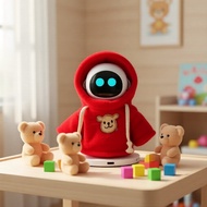 Eilik Smart AI Robotic Pet Holiday Accessory Set with Unique Sweater, Cap & Scarf（no robot）
