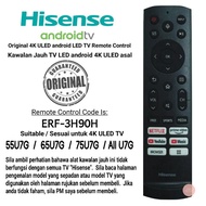 Hisense 4K ULED android TV Remote Control ERF-3H90H ( Original OR Replacement Remote Control )