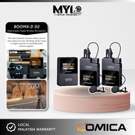 Comica BoomX-D D1 D2 UC1 BoomX-U U1 U2 Ultracompact 2-Person Digital Wireless Microphone System 2.4 