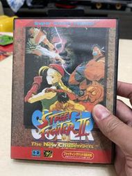 SEGA MD 超級快打旋風2 SUPER STREET FIGHTER II 二手