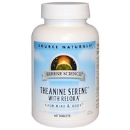 Source Naturals, Theanine Serene With Relora, 60 Tablets