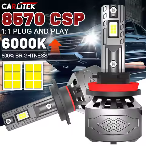 6000K HB3 HB4 9005 9006 H1 H7 H4 H11 H8 9012 Bulb Canbus H27 880 881 Led Lamp Power Car Headlight Li