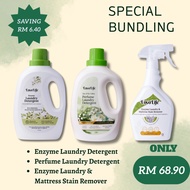 【Bundle Deals】Envolife Enzyme Laundry Detergent 2KG & Perfume Laundry Detergent 2KG & Laundry  Mattr