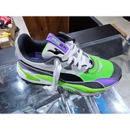 ORIGINAL KASUT PUMA RS-2K INTERNET EXPLORING DARK SHADOW - FLUO GREEN