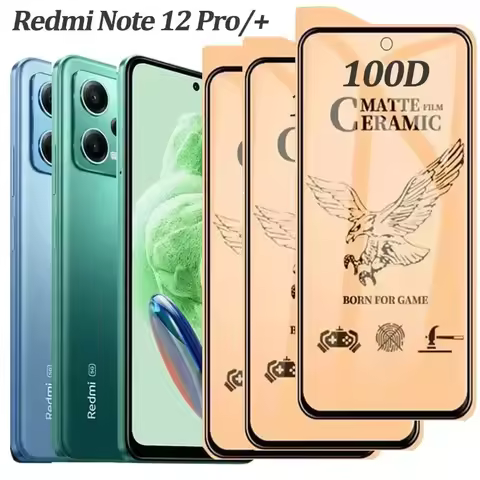 Redmi Note 12 Pro 5G,Matte Ceramic Film For Xiaomi Redmi Note 12 Pro Plus Screen Protector Redmi Not