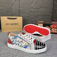 2025 Spring Street Sneakers Men's Shoes Trendy Rivets Casual Shoes Fashionable Spirit Guy Shoes 10.2