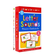 Imported English Original Genuine Flash Cards Matching Word Card Letter Sounds Phonics Flashcards Le