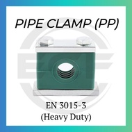 Heavy Duty Series Polypropylene (PP) Green Pipe Clamp HD 6mm-42mm