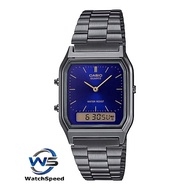 Casio AQ-230GG-2A Standard Analog Digital Gray Ion Plated Stainless Steel Unisex Watch