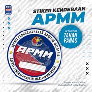 APMM Car Sticker Motor Sticker / Stiker Cermin Kereta Stiker Motosikal