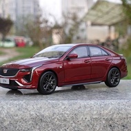 Original Factory 1: 18 Cadillac Universal Cadillac CT4 Cadillac Simulation Alloy Car Model