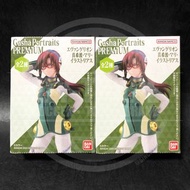 22年9月新貨！全新未開封 Bandai Gasha Portraits Premium 扭蛋 真希波 (套裝2PCS/原盒4PCS) 新世紀福音戰士 EVA Evangelion