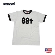 88 RISING - LOGO RINGER T-SHIRT/