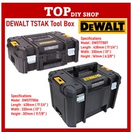 DEWALT TSTAK PLASTIC BOX SMALL TOOL BOX , LARGE TOOL BOX