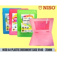 NISO A4 DOCUMENT CASE 35MM (8140) / Fail Plastik 35MM / Fail plastik A4