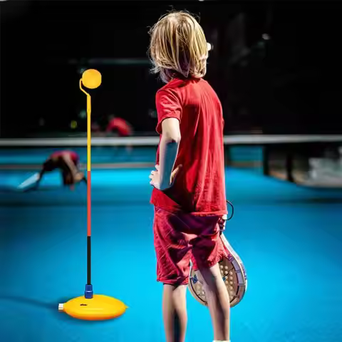 Tennis Trainer Tool Professional Topspin Practice Machine Portable Ball Training Beginner Equipment 