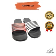 HAPPY FEET Stripe Slippers ORIPE Fashion Slipper Adult Original ORIPE Kasut Selipar Stripe