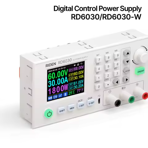 RD6030-W 60V 30A DC DC Voltage Current Step-down Stabilized Lab Power Supply Module Buck Adjustable 
