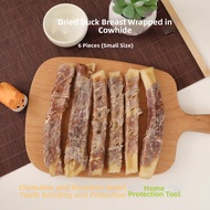 Duck & Beef Tendon Chew Bone for Teeth Cleaning Medium and Large Dogs