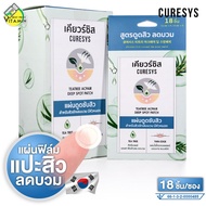 Curesys TeaTree Acpair Deep Spot Patch เคียวร์ซิส ทรทรี แอคแพร์ ดีพ สปอต แพทซ์ - แผ่นแปะสิว แผ่นดูดส