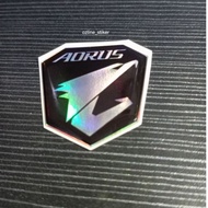 Aorus hologram emblem sticker for laptop or pc