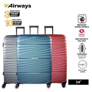Airways Oblique (24") Hard Case Expandable 8-Wheels Spinner Luggage ATH22903