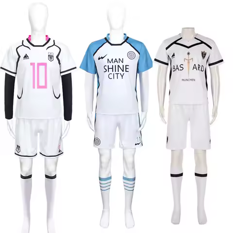 Japan Anime Blue Lock Itoshi Sae Cosplay Costumes Shidou Ryuusei Sports Jersey Oliver Aiku Soccer Je