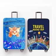 Lt- Luggage Protective Cover/Luggage Cover Transparent Luggage Protective Cover - Transparent, 20 INCH