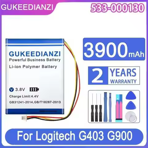 533-000130 3900mAh For Logitech G403 G900 G703 X100 Wireless Mouse Batteria Environmentally Friendly