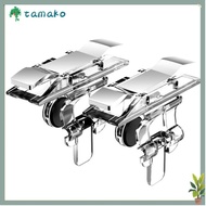 TAMAKO Mobile Game Trigger, Gamepad Mobile Phone Sensitive PUBG Game Controller, Portable L1 R1 Trig