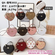Hot selling love bag/fashionable crossbody bag/elegant and inspired design women's bag across the in