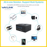 Wavlink 10-In-1 USB-C Universal Laptop Docking Station 5120Mbps Super Transmission USB-C Docking Sta