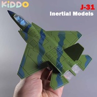 เครื่องบินทหาร J-31พลาสติกเฮลิคอปเตอร์ผาดโผนเครื่องบินรบแบบจำลองเฉื่อย Kids Toys ดึงถอยหลังขนาดเล็กสำหรับเป็นของขวัญสำหรับเด็กผู้ชาย