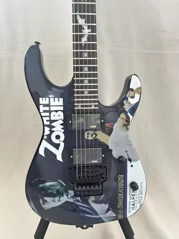 KH-WZ KIRK HAMMETT MODEL Electric Guitar EMG Active Pickup Floydrose Vibrato