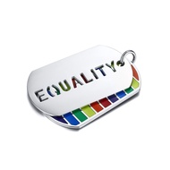 < 316 Shop > Today [F512] (High-Quality Titanium Steel Necklace-Rainbow Gay Necklace/Gay Necklace/Ra