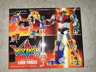 (9成新 已開 無Display 特典版) Action Toys Mini Action Voltron Lion Force 百獸王 金剛戰神