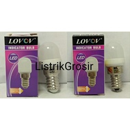 LED Refrigerator Bulb Lamp Led Chili Bedside Lamp E12 E14 E17 Lovov White