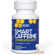 Natural Stacks Smart Caffeine Brain Supplement w/L-Theanine & Natural Caffeine From Green Coffee Bea