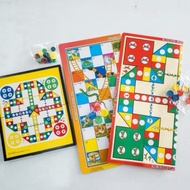 Paper Snake & ladders  Aeroplane Game & Super Draught