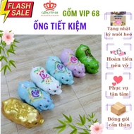 [CERAMIC VIP 68] Ngoc Trinh Piggy Bank, Savings Container, Plaster Piggy Bank, Decorative, Gift