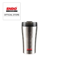 Endo 400ml Double Stainless Steel Thermal Coffee Mug - CX-3012