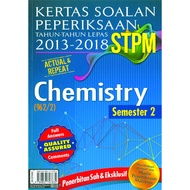 Kertas Soalan Peperiksaan 2013-2018 STPM Chemistry Semester 2