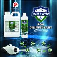 [SG Ready Stock] Fog & Smoke Disinfectant Liquid Sanitizer for fogging machine 雾化杀菌液 Nano Spray Mist