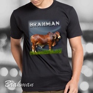 BRAHMAN COW T-SHIRT Cool Premium Indonesian COW Image T-Shirt Cow Farmer T-Shirt