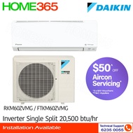Daikin Inverter Single Split AirCon 21000BTU RKM60ZVMG/FTKM60ZVMG