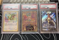 PSA 10 Rayquaza, Mew, Garchomp trade