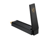 MSI AXE5400 WiFi 6E USB 接收器 (三頻 / 574+2402+2402Mbps)(NE-MUAXE54)
